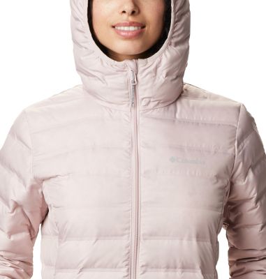 columbia women's lake 22 long hooded jacket