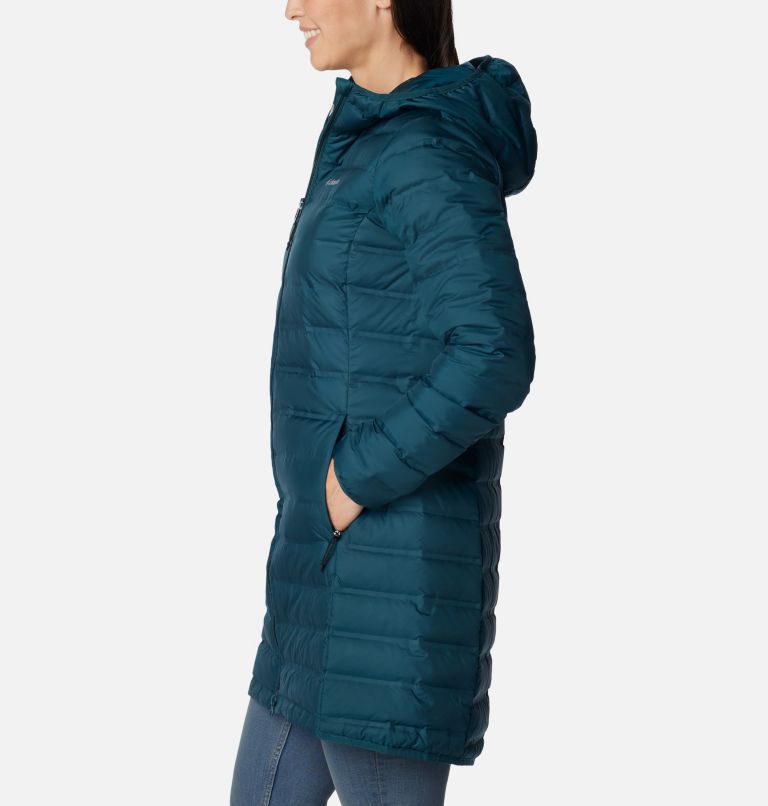 Women s Lake 22 Down Long Hooded Jacket