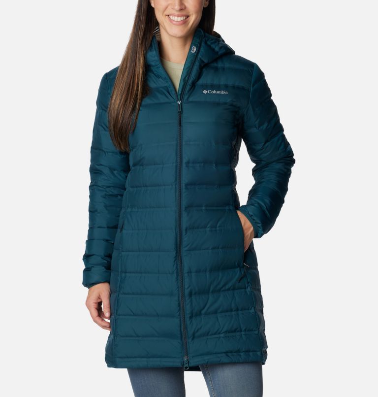 Columbia women's lake clearance 22 down hooded jacket