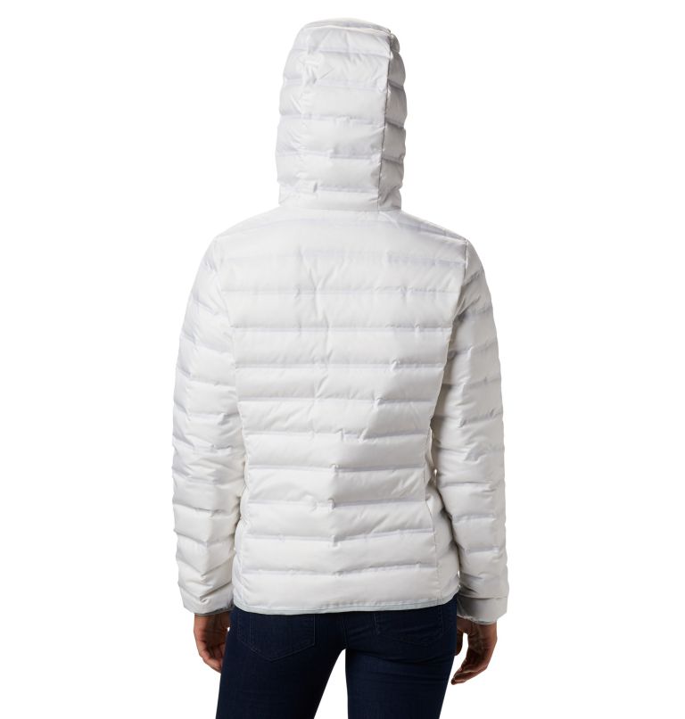 Lake 22 Down Hooded Jacket, Color: White, image 2