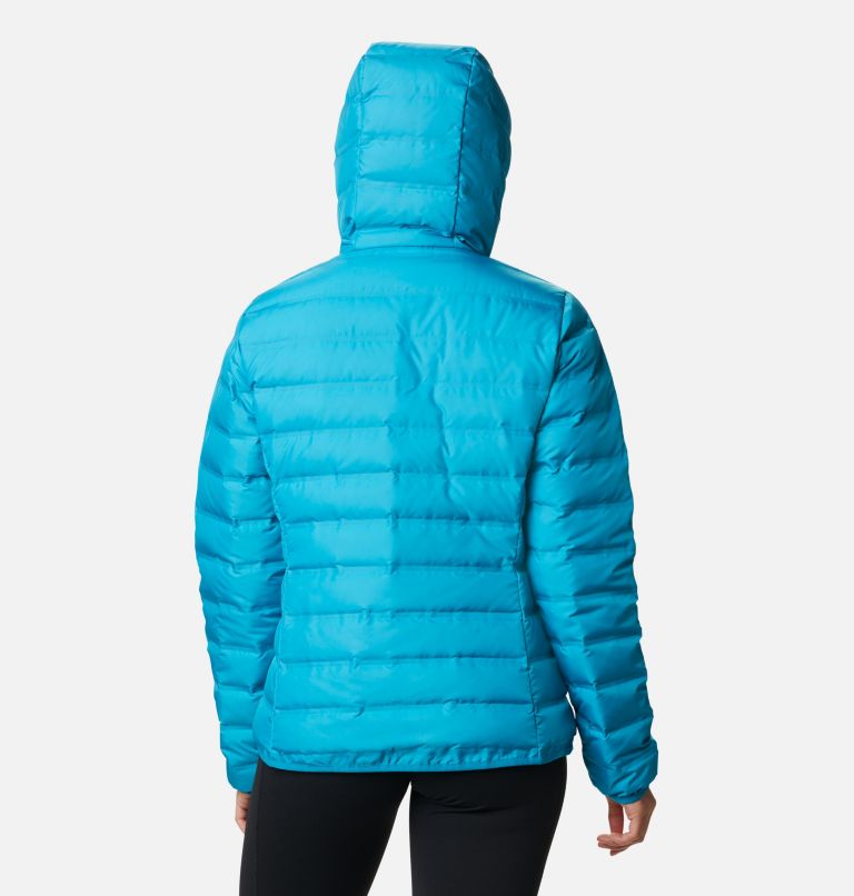 Lake 22 Down Hooded Jacket, Color: Fjord Blue, image 2