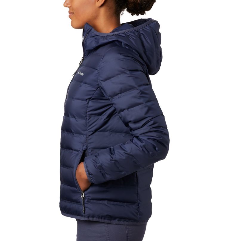 Thumbnail: Women's Lake 22 Down Hooded Jacket, Color: Nocturnal, image 3