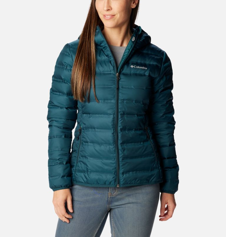 Women s Lake 22 Down Hooded Jacket 2023 COLLECTION Columbia Sportswear