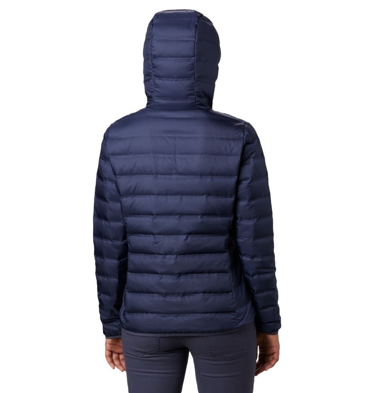 Women's Lake 22 Down Hooded Jacket, Color: Nocturnal, image 2