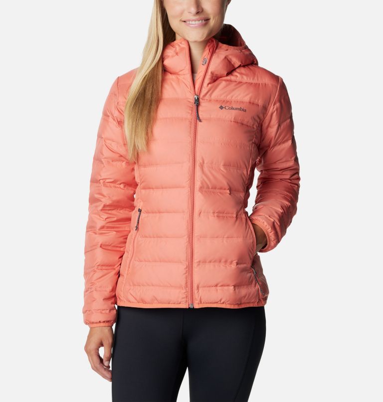 Columbia Chaqueta de plumón con capucha Lake 22 naranja - Tienda