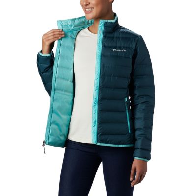 columbia women's lake 22 down long jacket