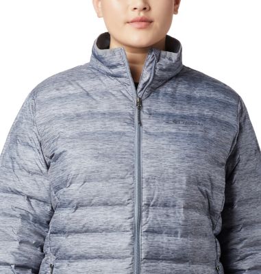 columbia women's plus size lake 22 down hooded jacket