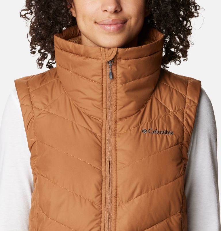 Connelly Vestwomen's Hooded Cotton Vest - Solid Color, Zippered