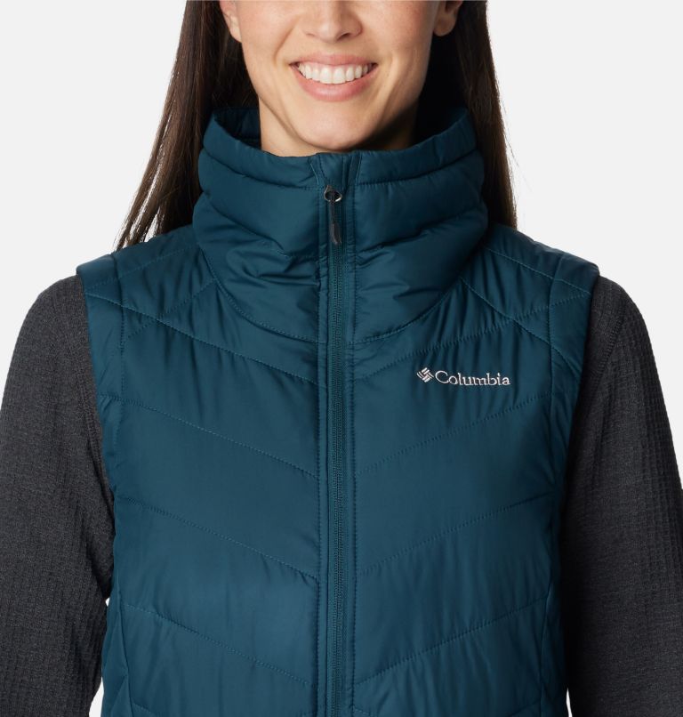 Columbia heavenly hot sale long vest