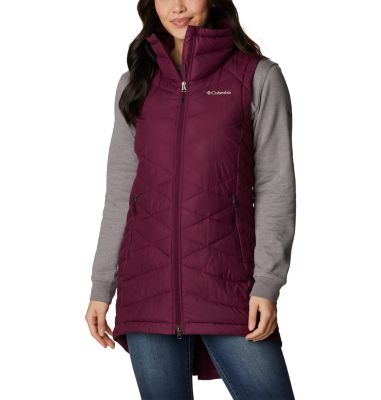 Columbia Sportswear Women’s Vest Jacket Hiking Size Small Purple