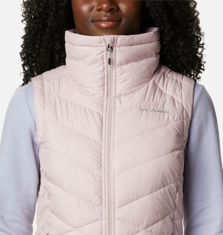 Women's Heavenly Long Vest, Color: Mineral Pink, image 4