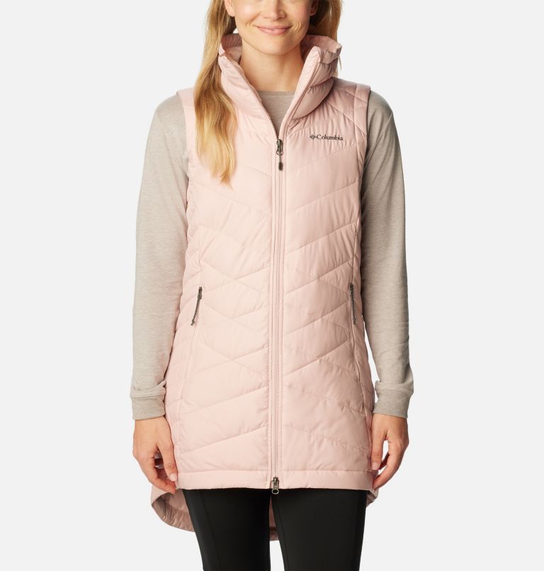 Columbia long store down vest