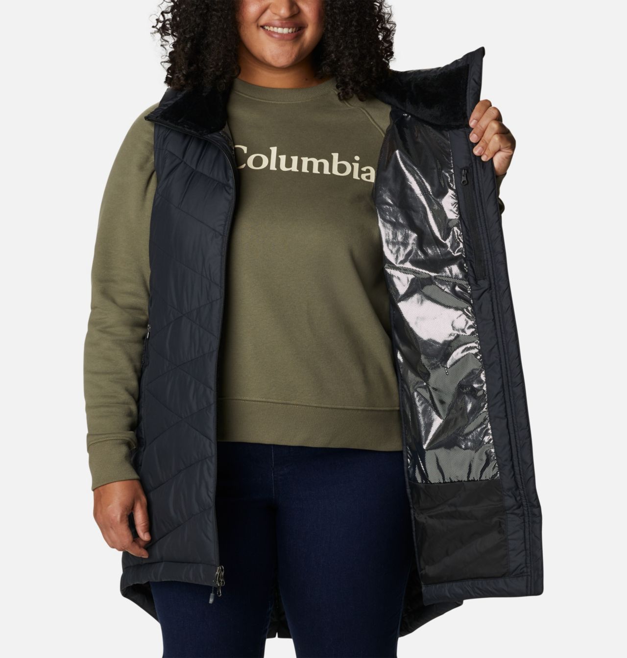 Women's Heavenly™ Long Vest - Plus Size 5