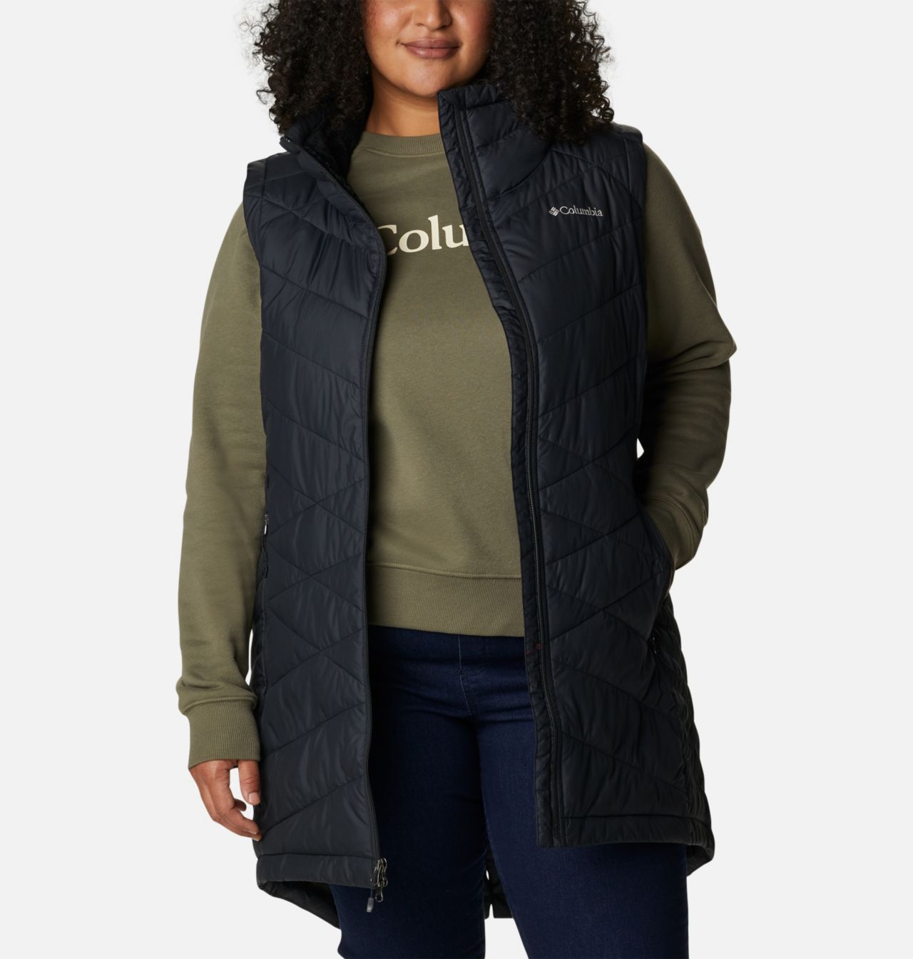 Women's Heavenly™ Long Vest - Plus Size 7