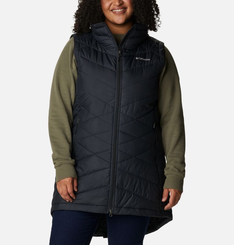 Veste longue Heavenly pour femme - Grandes tailles, Color: Black, image 1