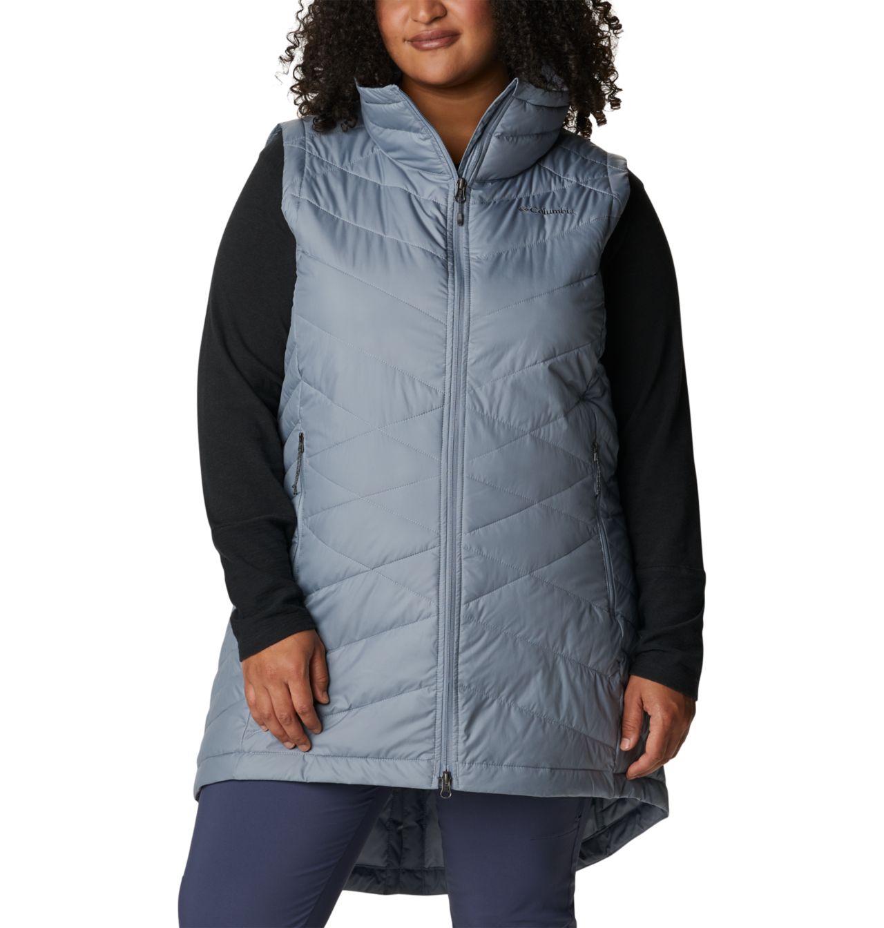 Women's Heavenly™ Long Vest - Plus Size 1