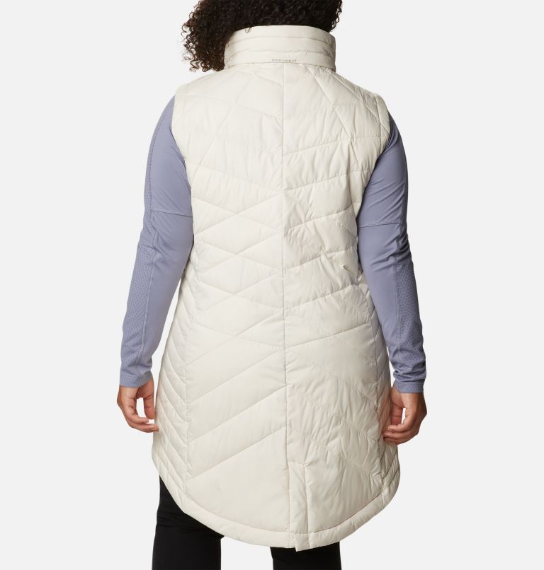 Columbia heavenly long discount vest plus size