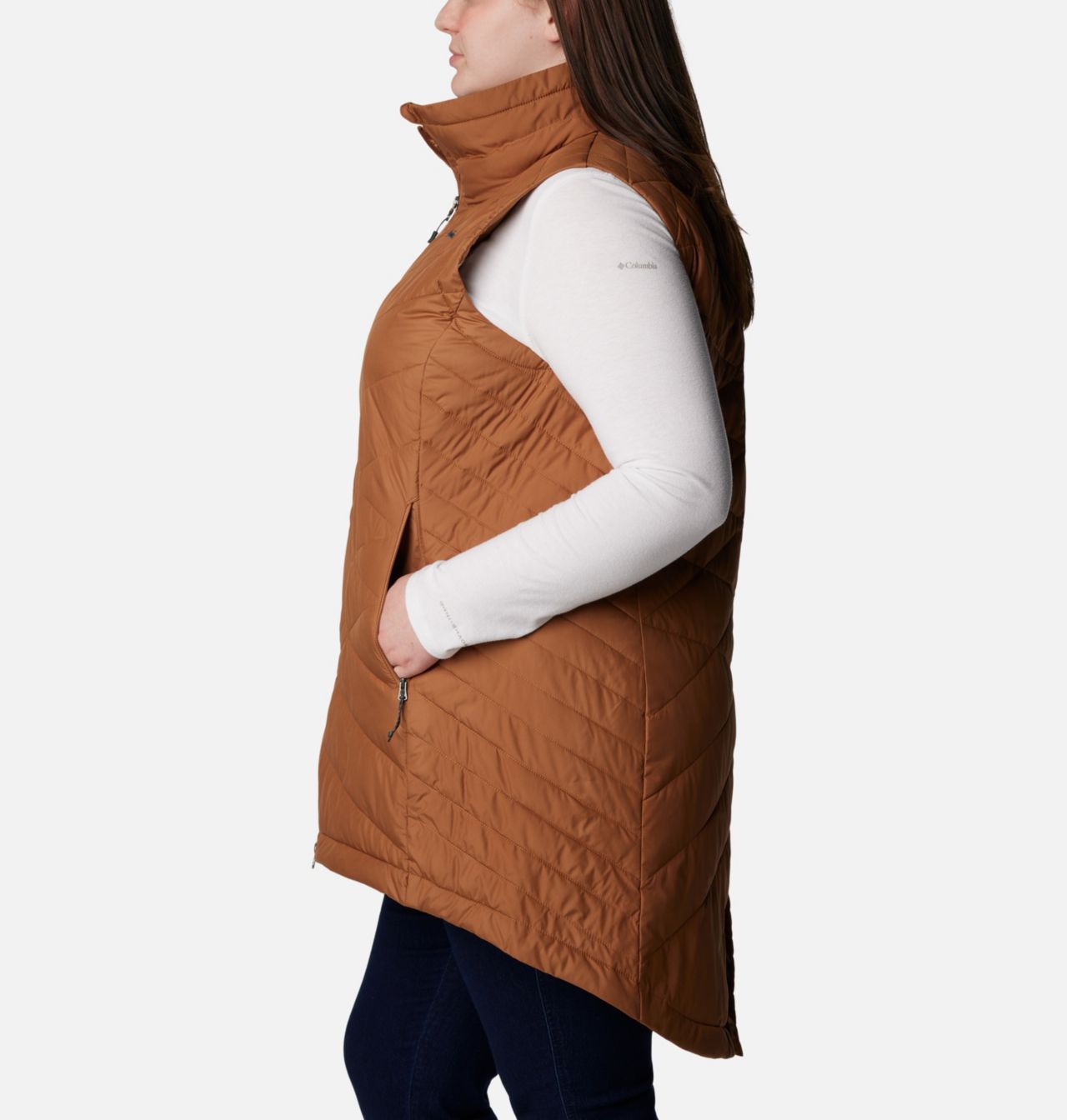 Women's Heavenly™ Long Vest - Plus Size 3