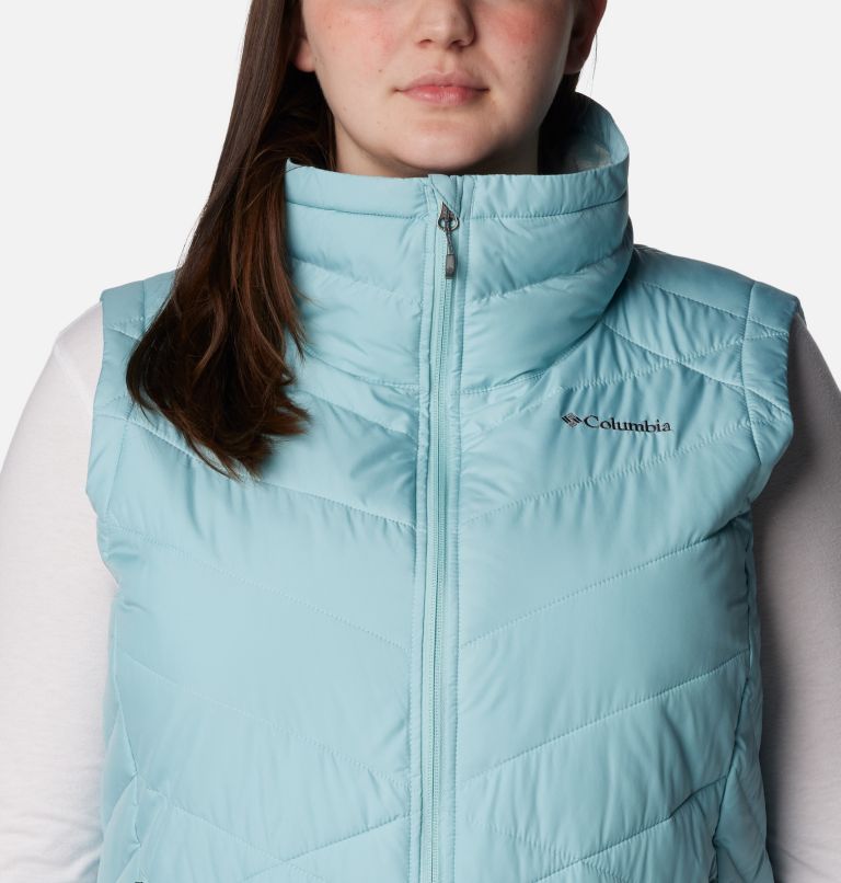 Columbia heavenly vest plus on sale size