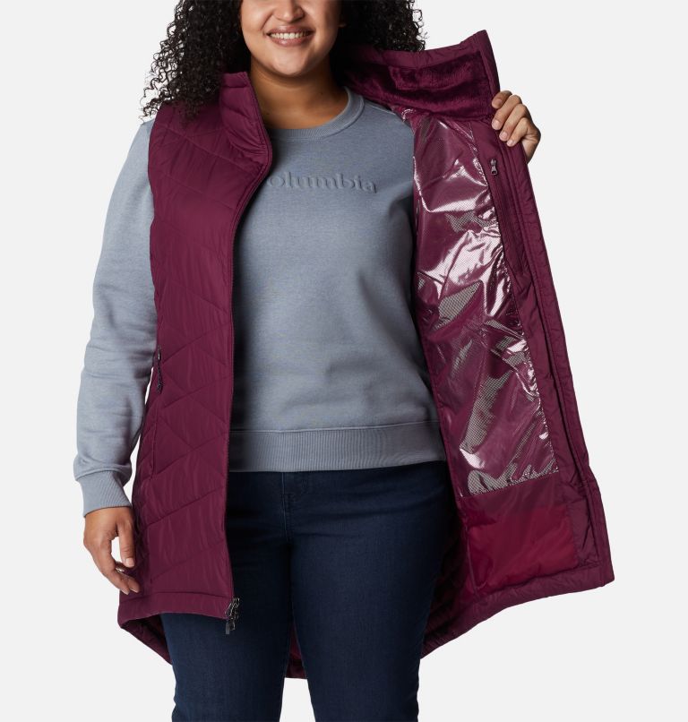 Columbia heavenly vest hot sale plus size