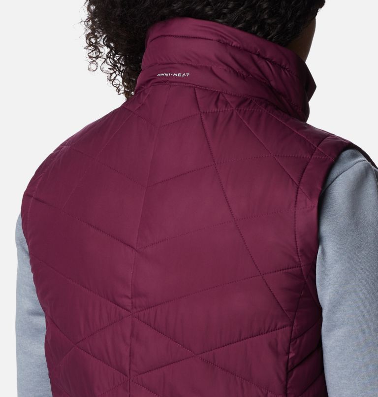 Women's Heavenly Long Vest - Plus Size, Color: Marionberry, image 7