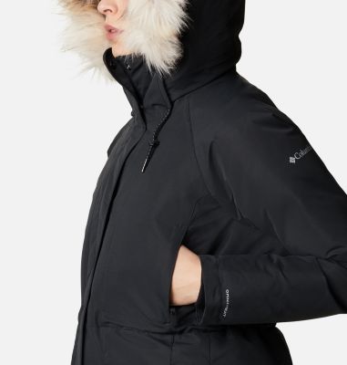 columbia women's down coat