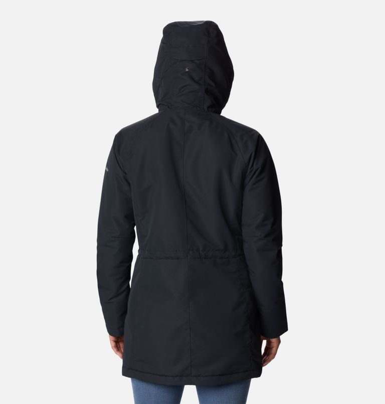 Women's South Canyon Sherpa Lined Waterproof Parka, Color: Black, image 2
