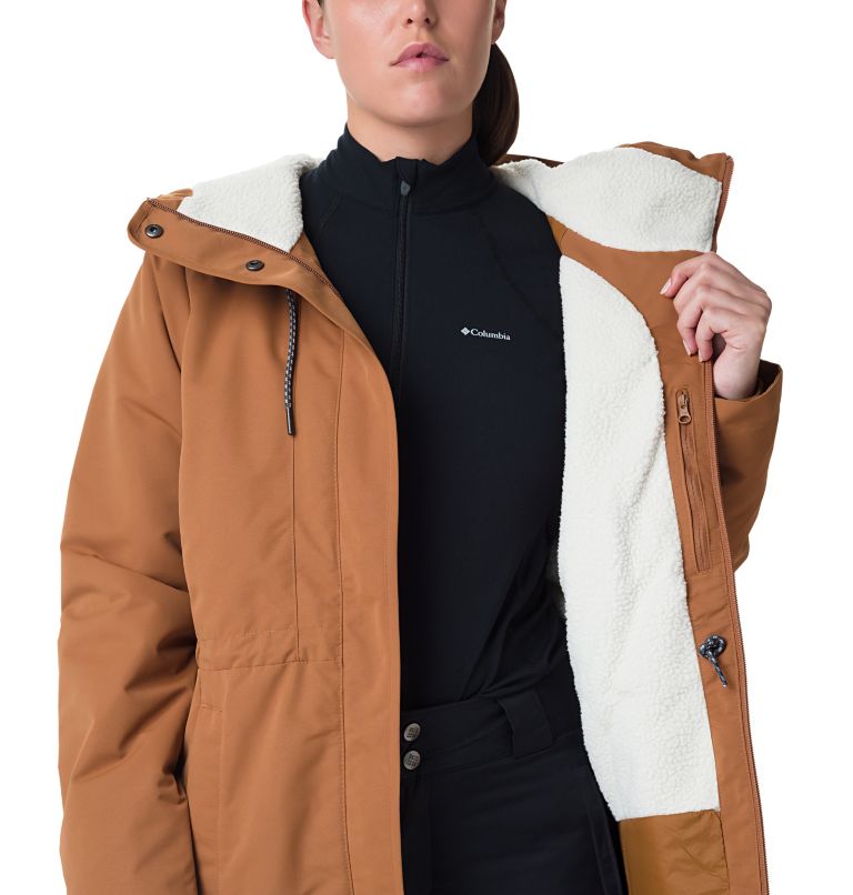 parka doublé polaire femme