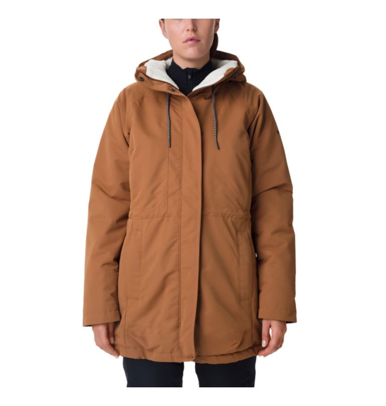 parka doublure sherpa femme