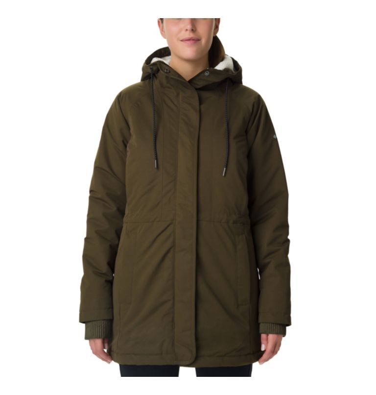 Columbia South Canyon - Verde - Parka Impermeable Mujer