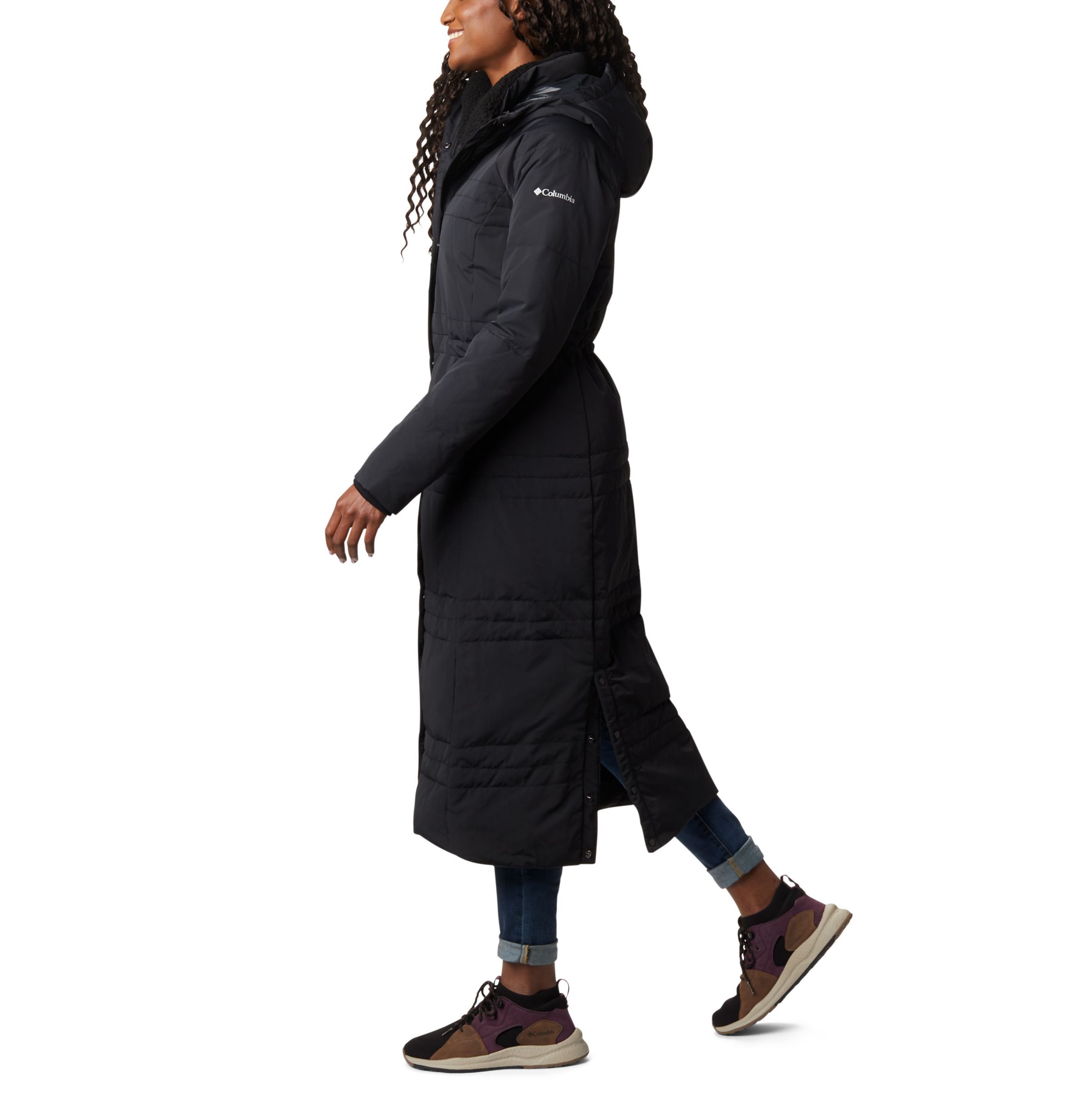 Women s Ruby Falls Hooded Down Long Jacket