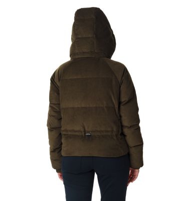 Chaqueta de plum&oacute;n Ruby Falls para mujer Ruby Falls&trade; Down Jacket | 319 | L, Olive Green Corduroy, back
