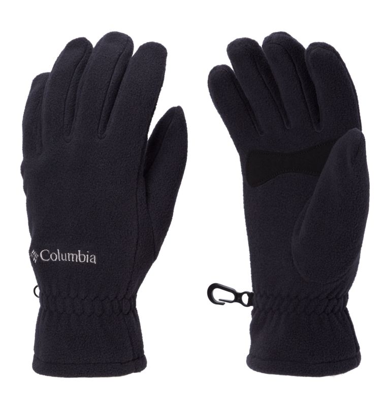 Women's Fast Trek Fleece Gloves, Color: Black, image 1
