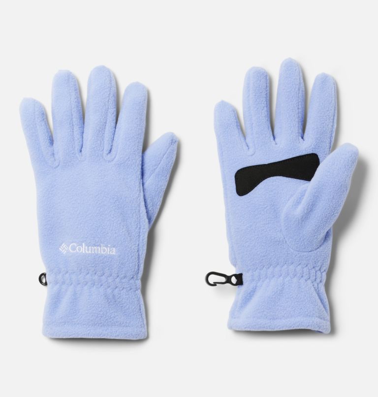 Women's Fast Trek Fleece Gloves, Color: Serenity, image 1