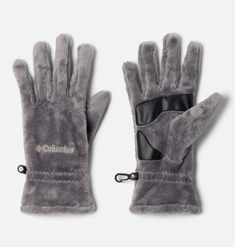 Thumbnail: Women's Pearl Plush Gloves, Color: City Grey, image 1