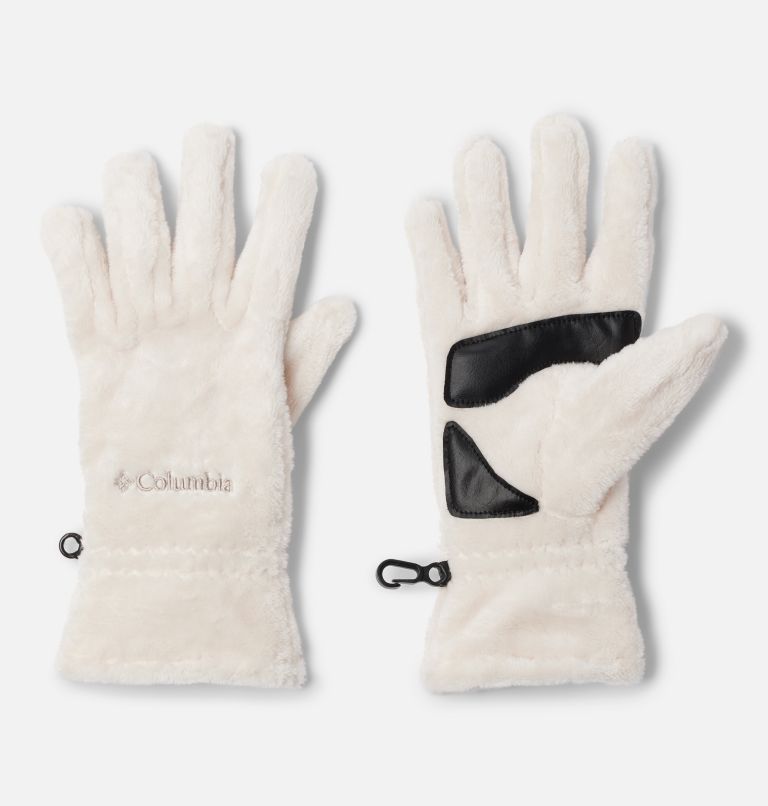 Thumbnail: Women's Pearl Plush Gloves, Color: Chalk, image 1