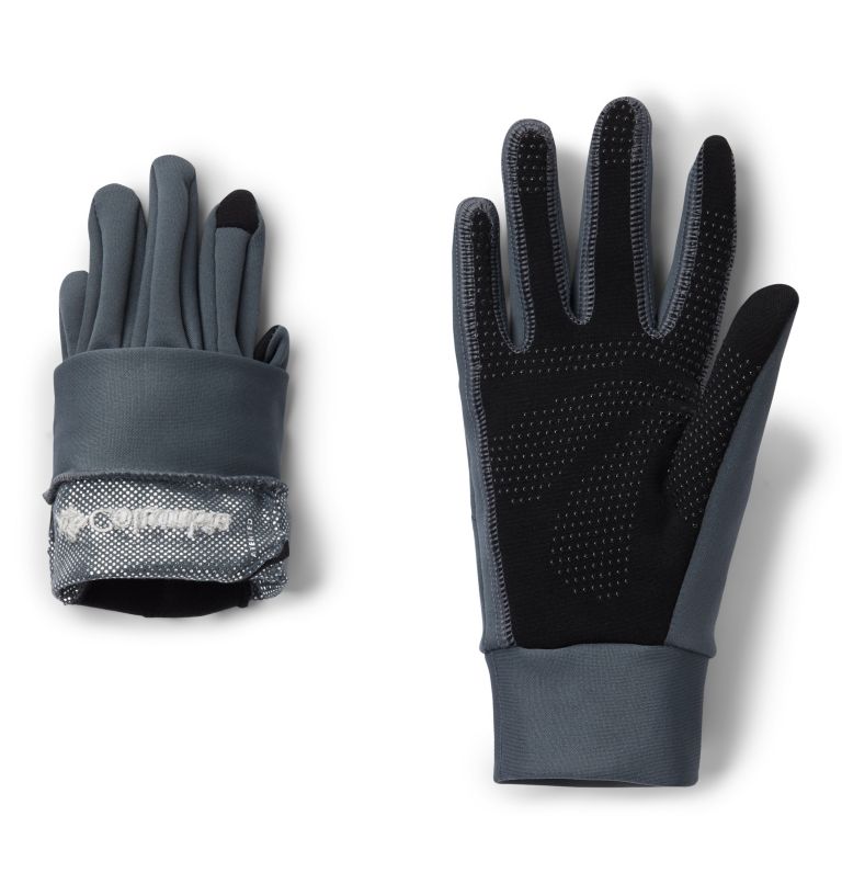 Women's Trail Summit Running Gloves, Color: Graphite, image 2