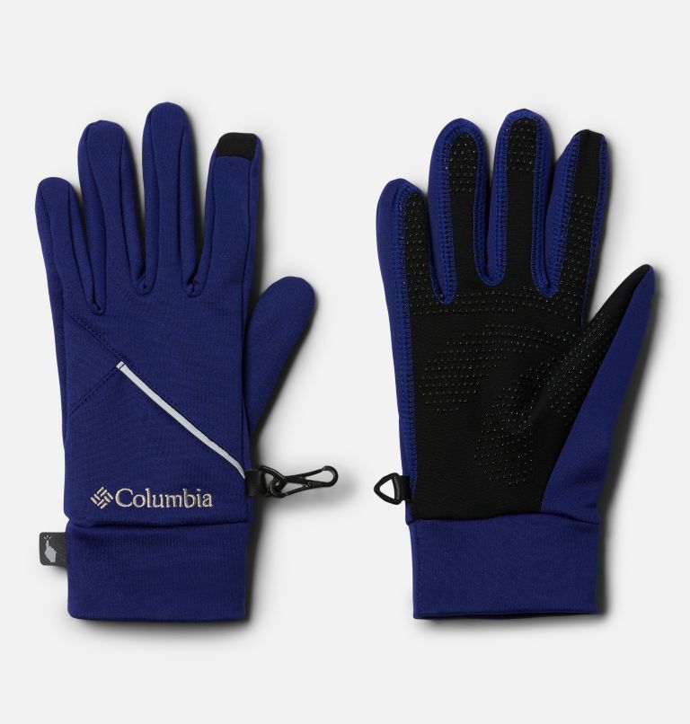 Women's Trail Summit Running Gloves, Color: Dark Sapphire, image 1