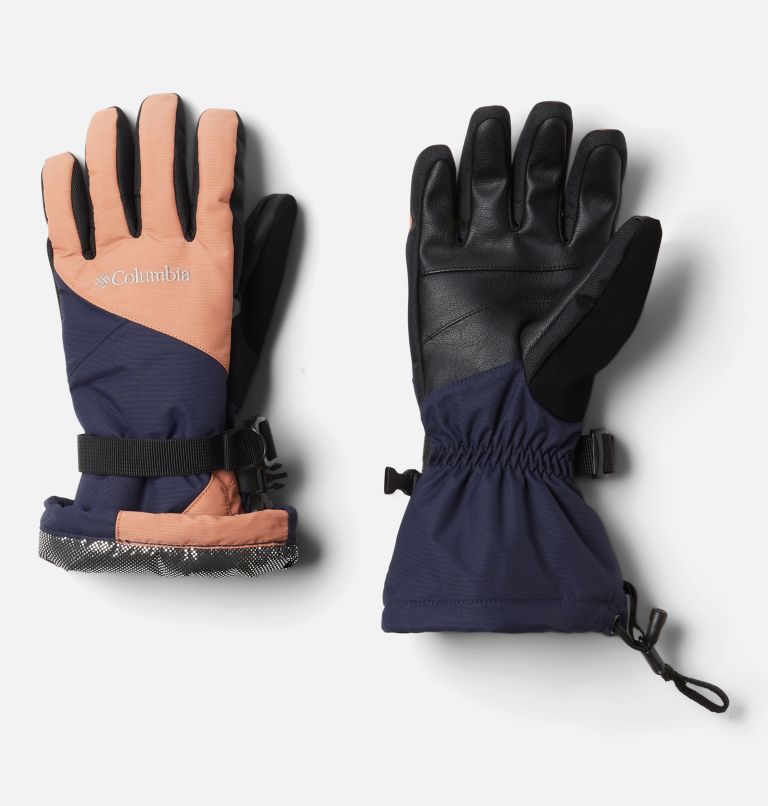 Women's Whirlibird Ski Gloves, Color: Nova Pink Crossdye, Dark Nocturnal, image 2