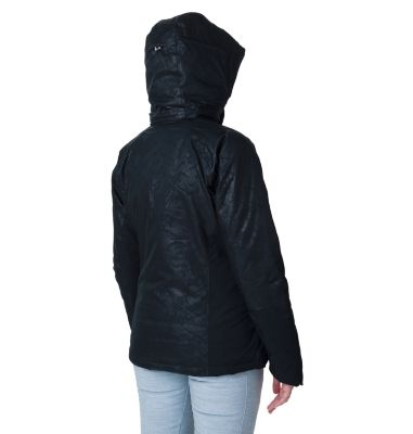 Women's Veloca Vixen Ski Jacket Veloca Vixen&trade; Jacket | 658 | M, Black Slopes Emboss, back
