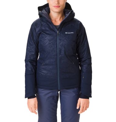 Women's Veloca Vixen Ski Jacket Veloca Vixen&trade; Jacket | 658 | M, Dark Nocturnal Slopes Emboss, front