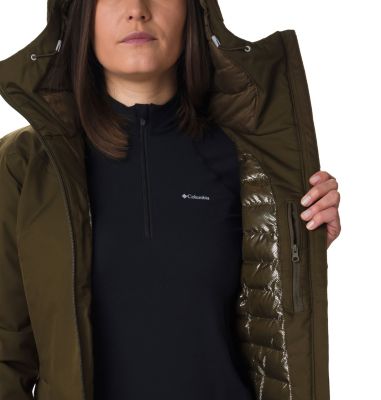 womens insulated columbia jacket