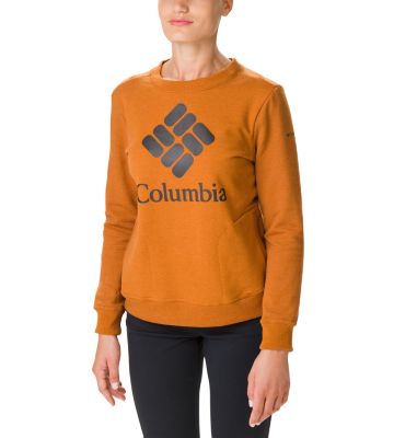 Sweat Ras Du Cou Columbia Lodge Femme W Columbia Lodge&trade; Crew | 191 | L, Caramel, front