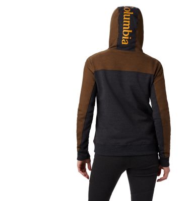 Felpa con cappuccio Columbia Lodge Full Zip da donna Columbia Lodge&trade; Full Zip | 023 | XS, Black, Olive Green, back