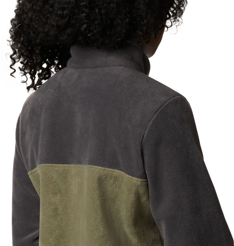 Benton Springs 1/2 Snap Pullover | 011 | S, Color: Shark, Stone Green, image 5