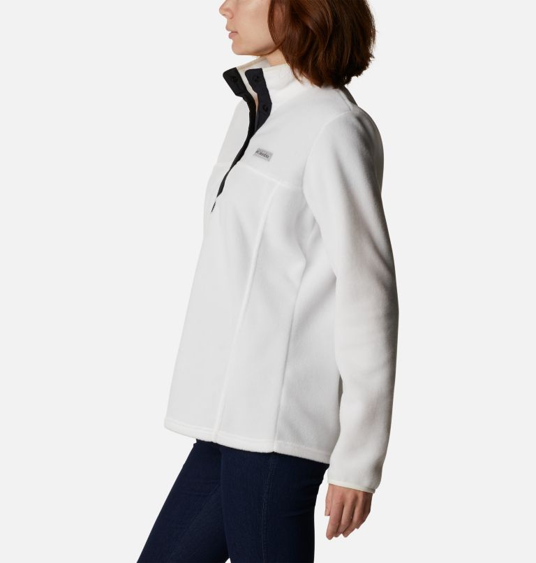 Women's Benton Springs Half Snap Pullover, Color: Sea Salt, Black, image 3