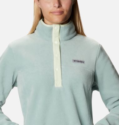 columbia women's benton springs half zip fleece pullover