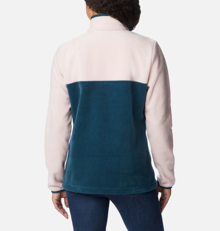 Benton Springs 1/2 Snap Pullover | 414 | S, Color: Night Wave, Dusty Pink, Night Wave, image 2
