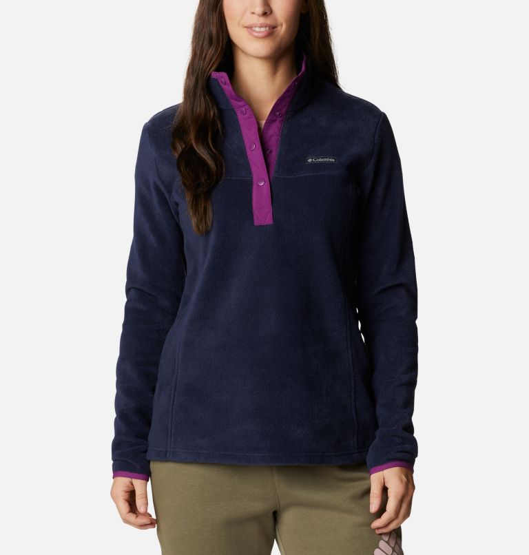Benton Springs 1/2 Snap Pullover | 474 | L, Color: Dark Nocturnal, Plum, image 1