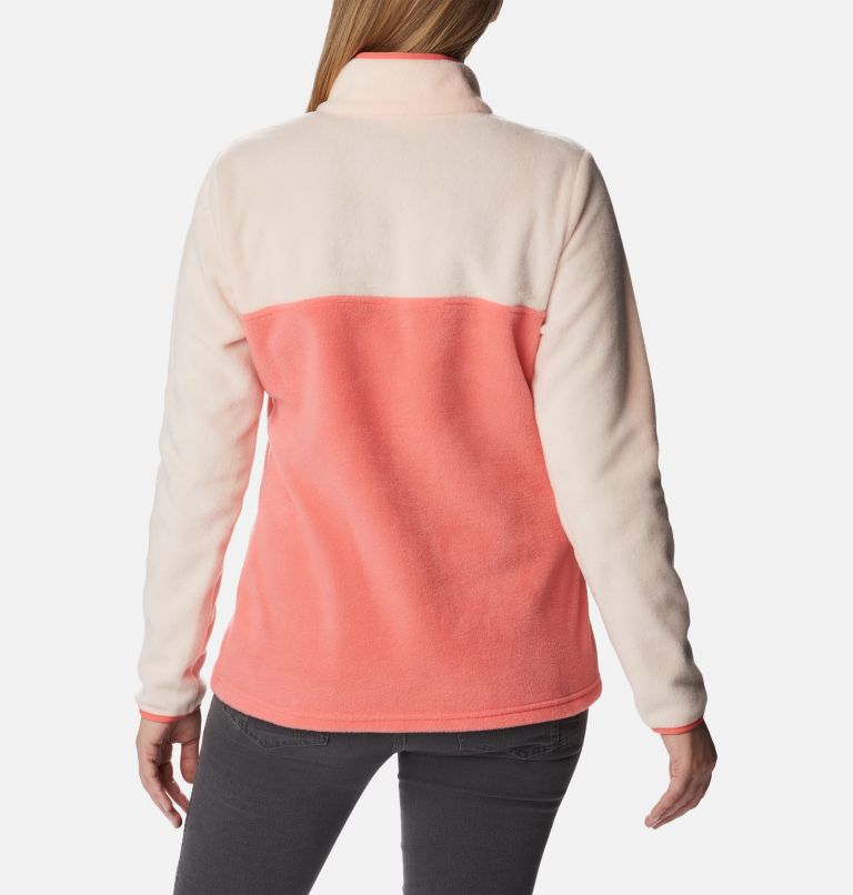 Benton Springs 1/2 Snap Pullover | 614 | S, Color: Blush Pink, Peach Blossom, image 2